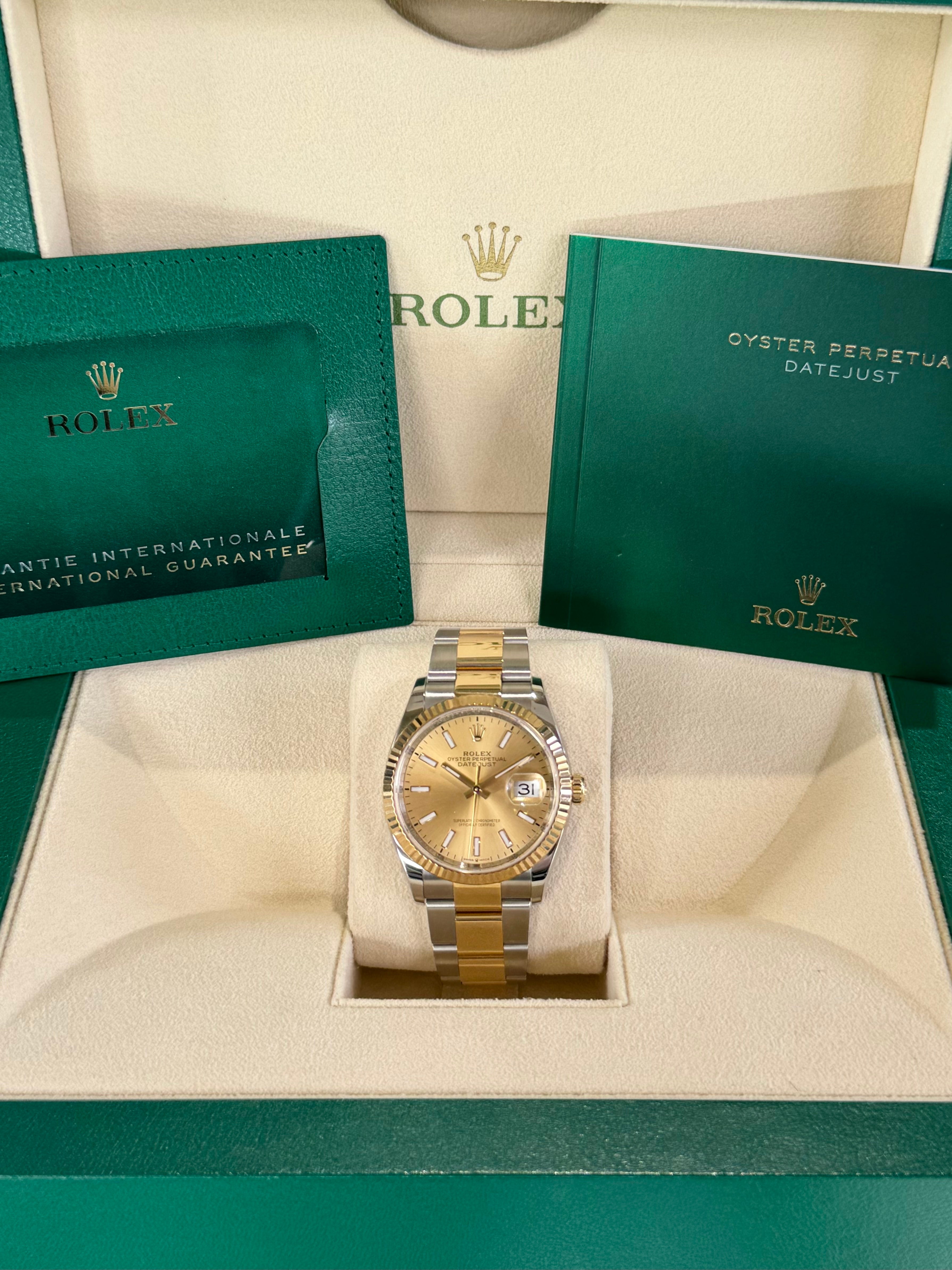 2021 Rolex Datejust 36 126233