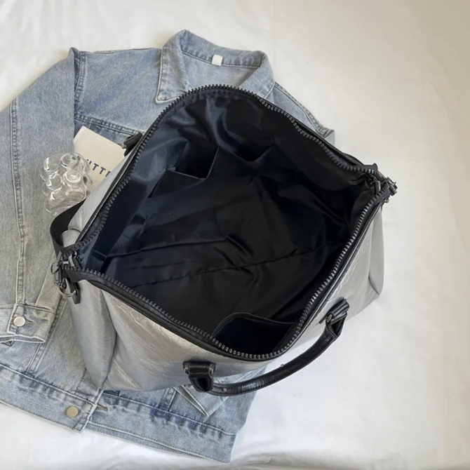 PU Leather Oversize Travel Bag - Image 12