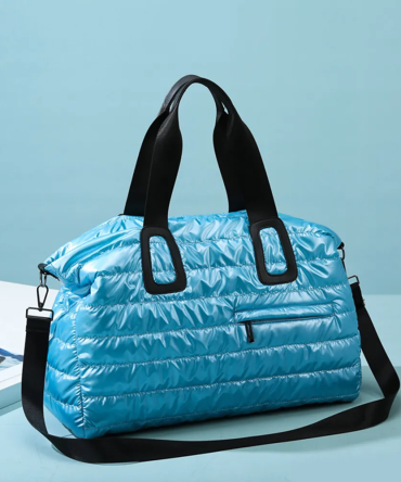 Quilted Nylon Oversize Travel Bag