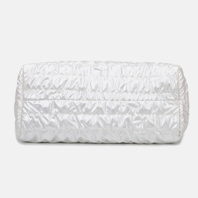 Quilted Nylon Oversize Travel Bag - Image 7