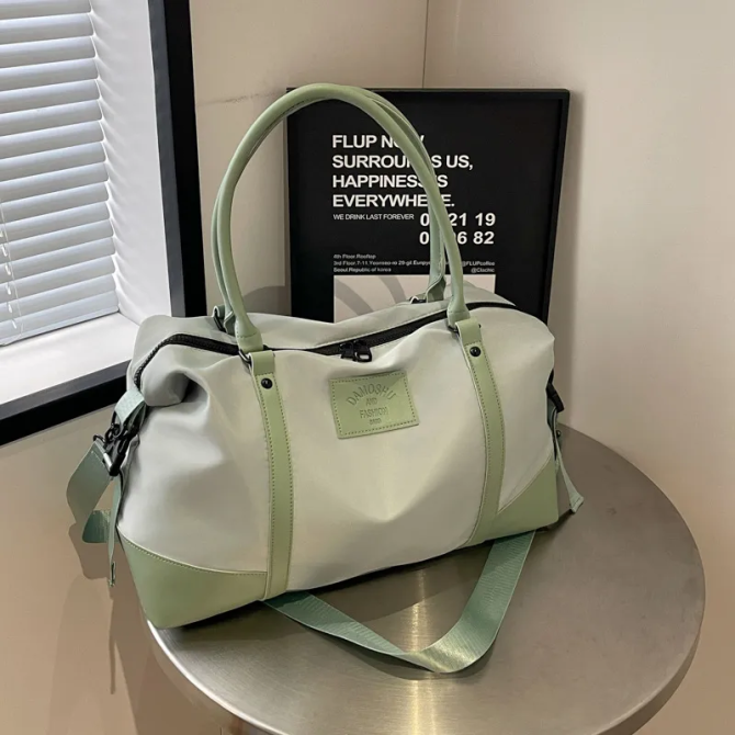 Detachable Crossbody Strap Polyester Travel Bag - Image 7