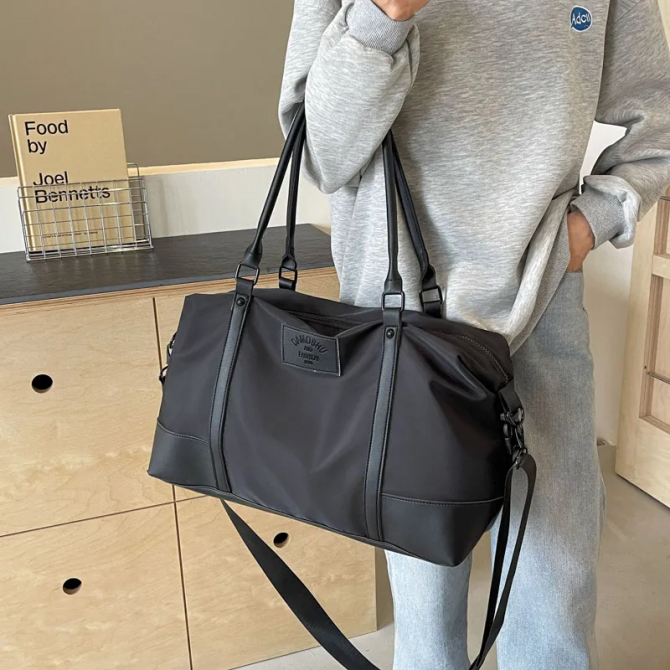 Detachable Crossbody Strap Polyester Travel Bag - Image 2