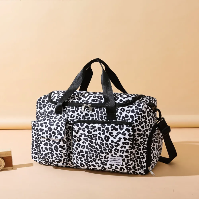 Oxford Cloth Animal Print Travel Bag - Image 4