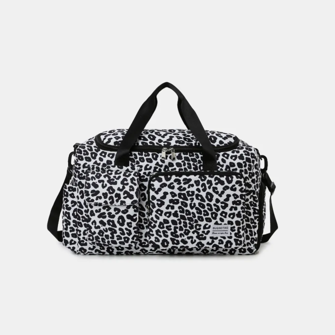 Oxford Cloth Animal Print Travel Bag - Image 5