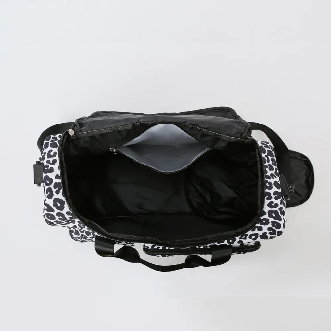 Oxford Cloth Animal Print Travel Bag - Image 6