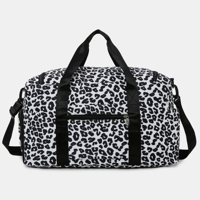 Oxford Cloth Animal Print Travel Bag - Image 7