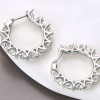 7.2 Carat Moissanite 925 Sterling Silver Earrings - Image 6