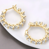 7.2 Carat Moissanite 925 Sterling Silver Earrings - Image 3