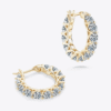 7.2 Carat Moissanite 925 Sterling Silver Earrings - Image 5