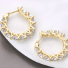 7.2 Carat Moissanite 925 Sterling Silver Earrings - Image 3