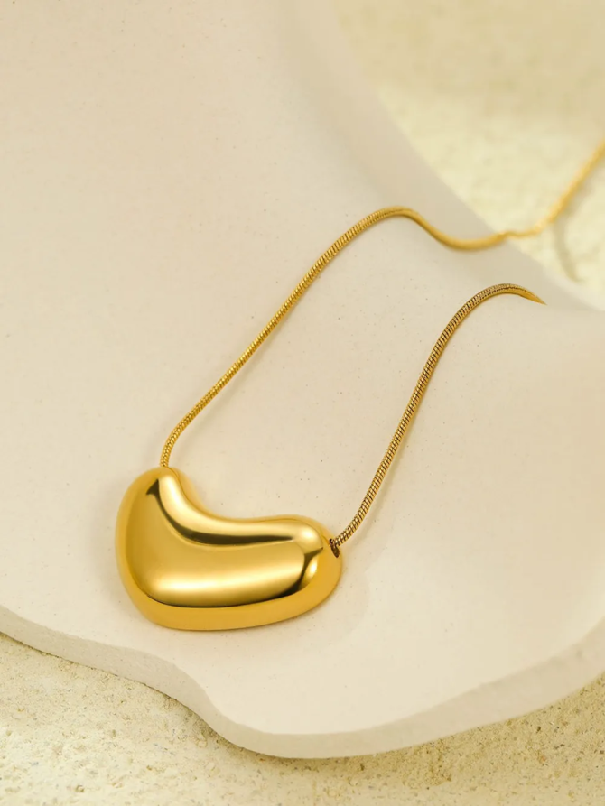 18K Gold-Plated Pendant Necklace - Image 2
