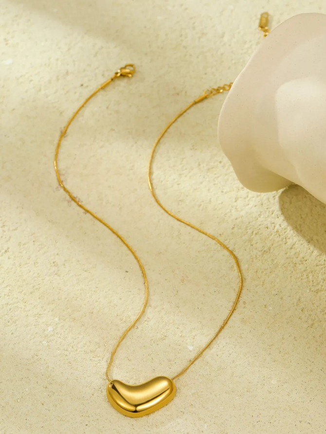 18K Gold-Plated Pendant Necklace - Image 4