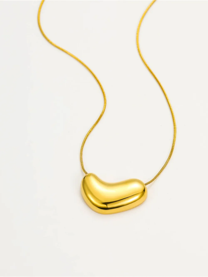 18K Gold-Plated Pendant Necklace - Image 5
