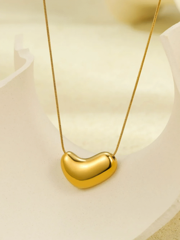 18k gold plated pendant necklace